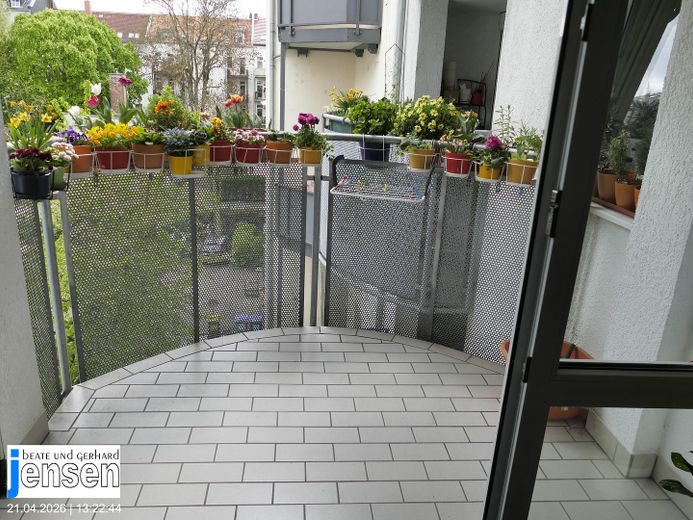 شقة تمليك في لايبزيغ- شلويزيغ من المالك الخاص – Balkon