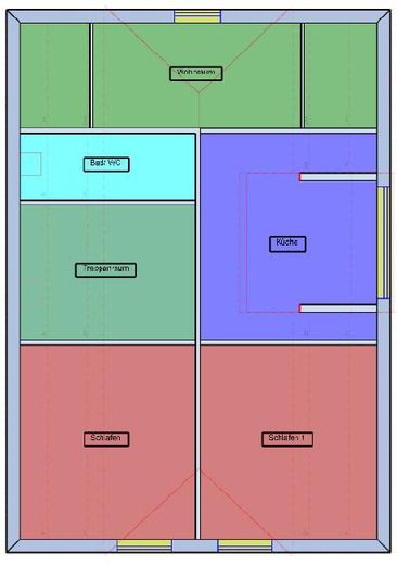Grundriss Obergeschoss