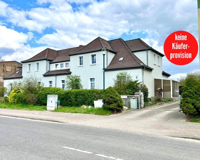 HORN IMMOBILIEN ++ Eigentumswohnung in Tantow mit Garten – Mehrfamiliehaus in Tantow