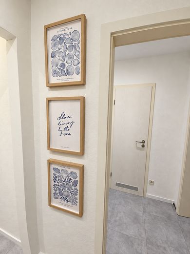 Balkon ve ankastre mutfaklı mobilyalı 1 odalı daire – yaklaşık 39 m² – Küche