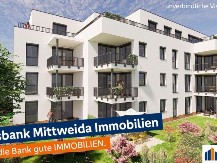 Erstbezug! Moderne 3-Zimmer Wohnung mit Garagenstellplatz – Foto 1