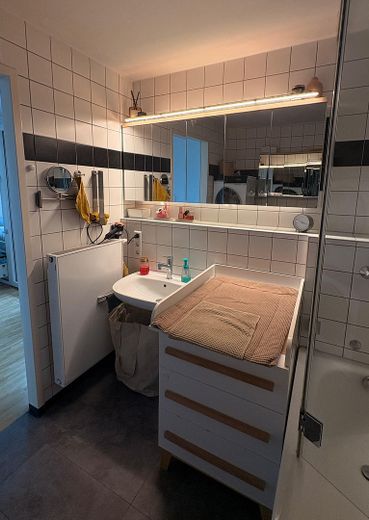 3-room penthouse apartment Wiley Süd – Bad1