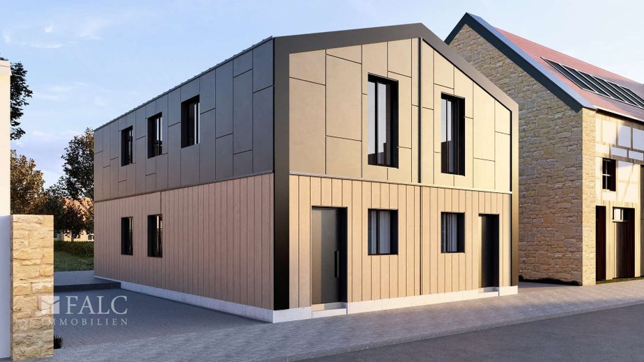 Modulhausrendering Eingänge