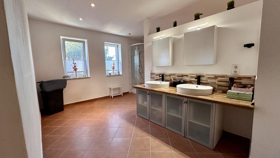 Badezimmer OG Fußbodenheizung