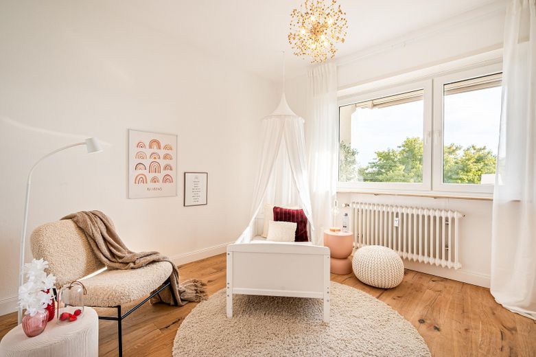 Traumwohnung in Mannheim Feudenheim mit Loggia und Garage – Kinderzimmer