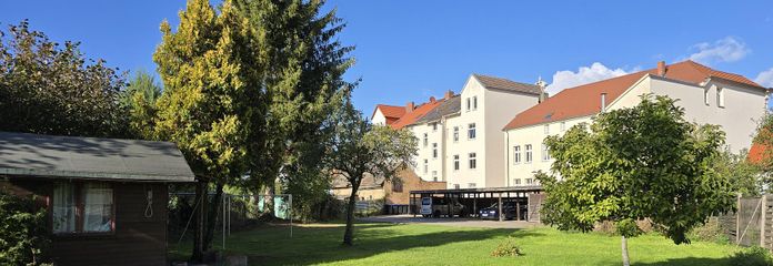 Ansicht des Gartengrundstückes