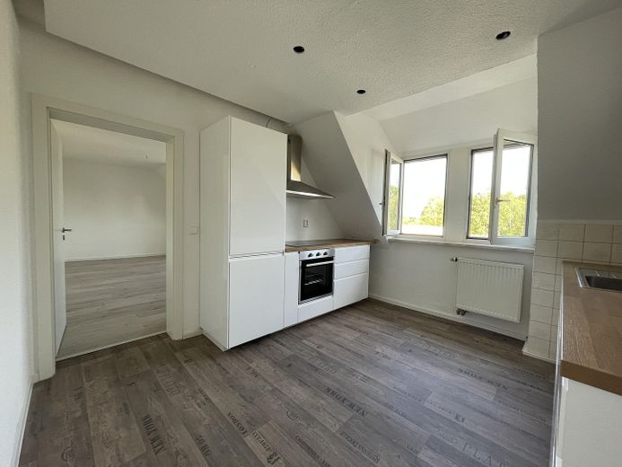 frisch renovierte 3 Zimmerwohnung mit Küche und Stellplatz – Küche