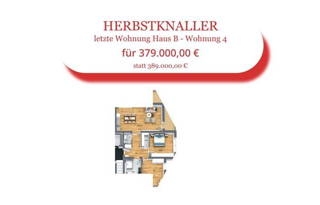 Herbstknaller* Ihr Wohntraum  98 qm mit großem Südwestbalkon ! – Bild 1
