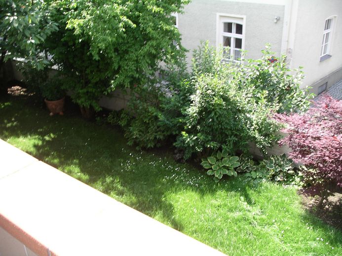 Blick vom Balkon Südseite