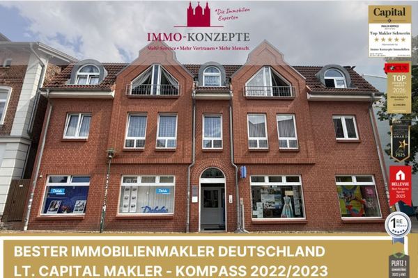 Attractive 4-room condominium with balcony in a central location in Hagenow – ideal for investors and owner-occupiers