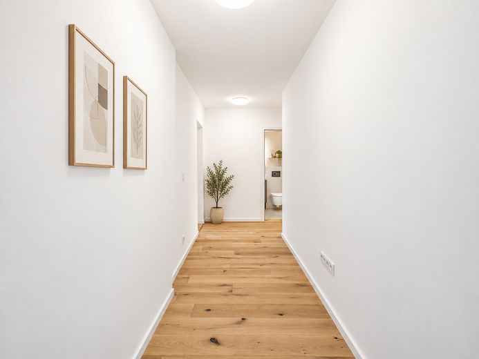 Sanierte 3-Zimmer-Wohnung m. Balkon, ruhige Lage, provisionsfrei von privat (leer) – Foto 7