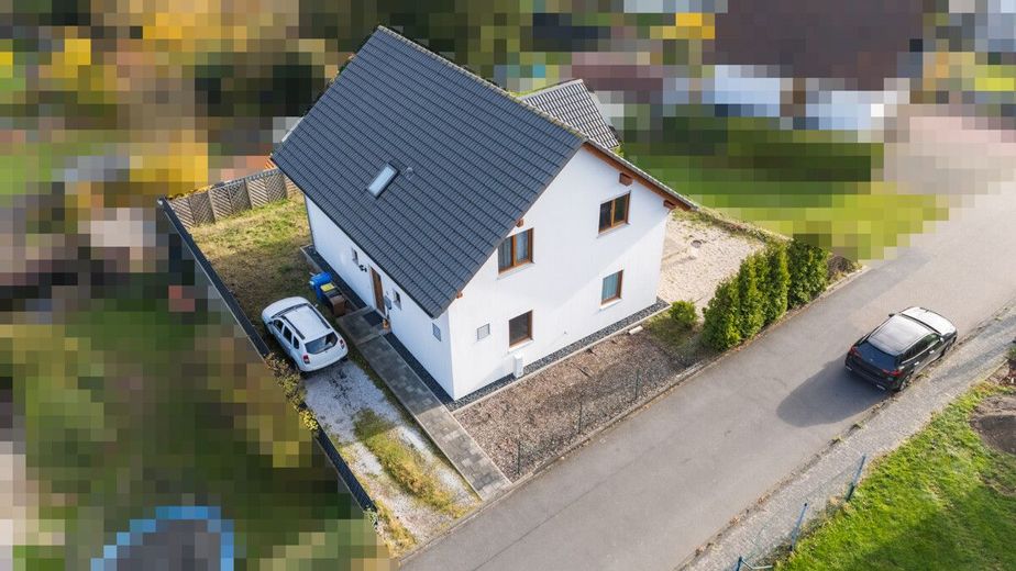 Ein Zuhause, das mitdenkt: modern, effizient und familienfreundlich! Familienhaus mit viel Platz! – Blick von oben