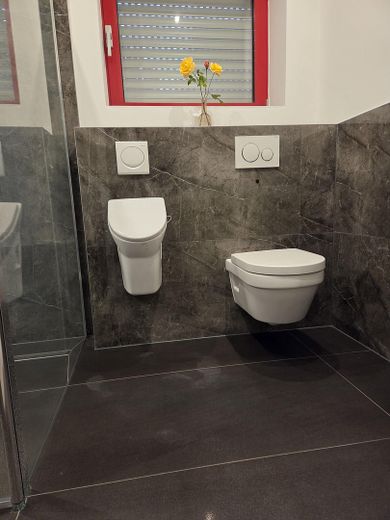 Bad kleine Wohnung