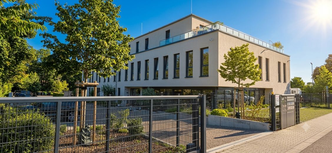 Premium Bürofläche zu vermieten – Einfahrt