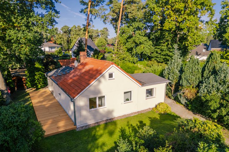 Vivir bien en Falkensee – Haus Vorderseite