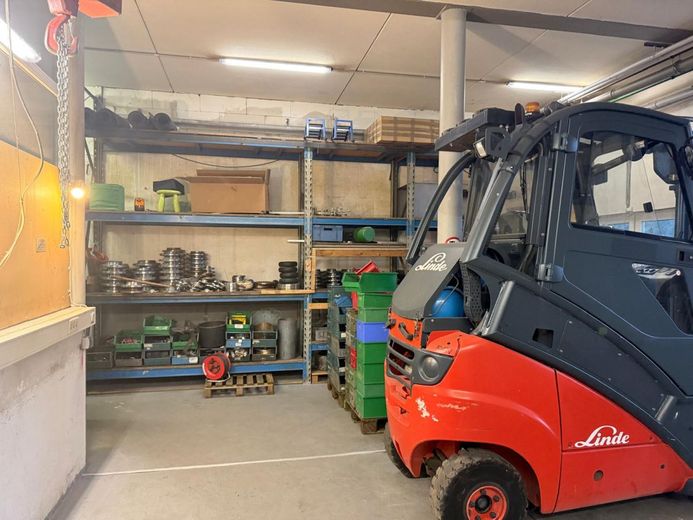 Capannone commerciale con gru, portone di accesso &amp; ufficio - ca. 100 m² in 64850 Schaafheim – IMG-20260410-WA0012