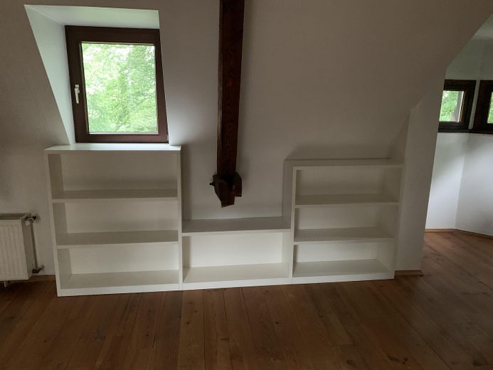 Jugendstil Dachgeschosswohnung mit vier (4,5) Zimmern, 3 Zinnentürmchen, Terasse & Einbauküche in MG – Foto 10