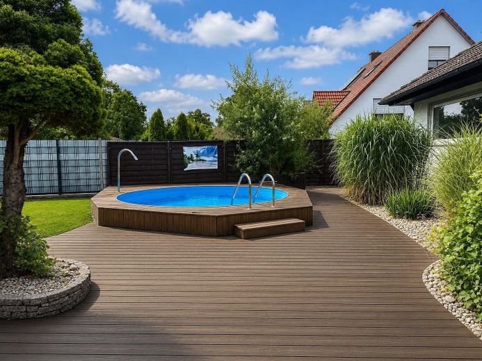 Bungalow bien entretenu avec piscine – Pool