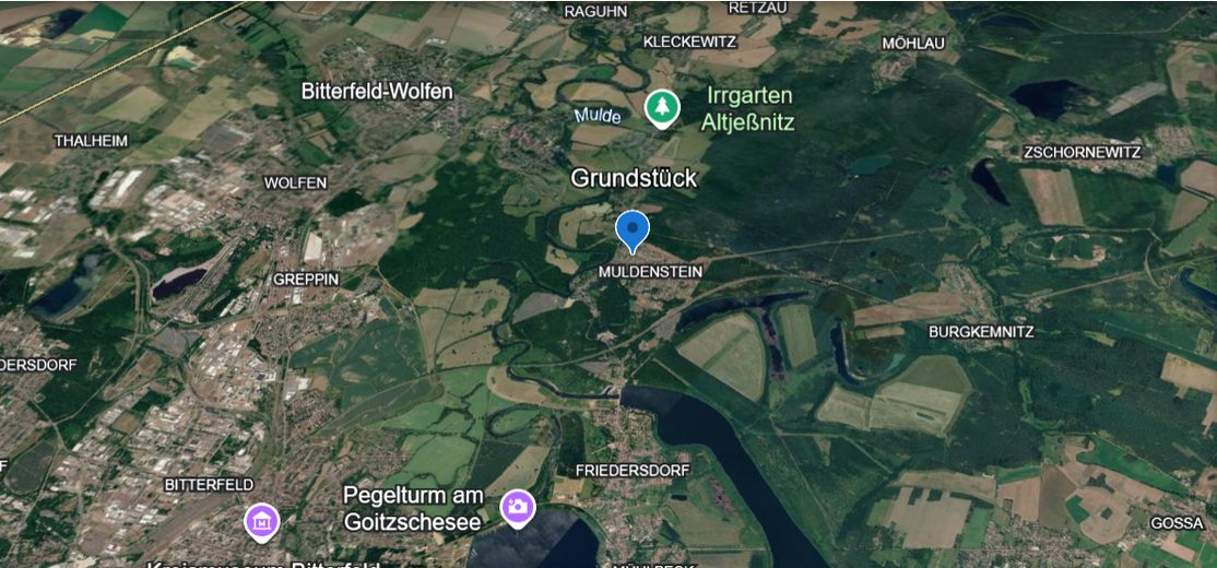 876 sqm building plot - serviced - electricity connection incl. meter – Lage in der Region