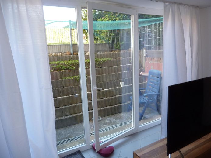 Piękne, jasne mieszkanie o powierzchni 70m² w Reppenstedt koło Lüneburga – Ausgang zur Terrasse