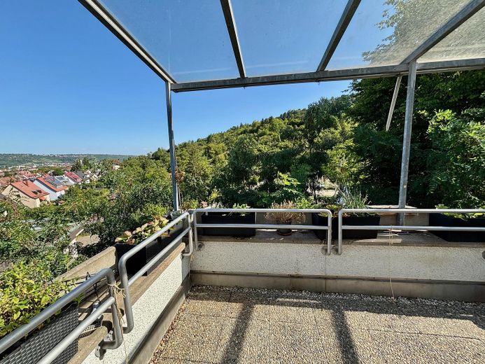 Überdachte Terrasse