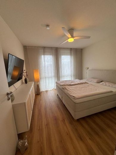 Exclusives 4,5 Zimmer Penthouse in ruhiger Lage in Schwanau - Ottenheim zu vermieten! – Haupt-Schlafzimmer