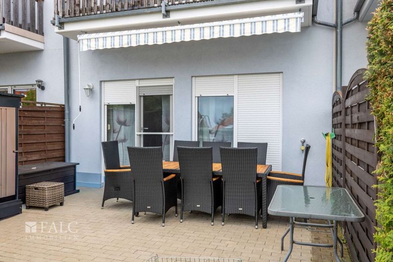 Reihenhaus in schöner, ruhiger Randlage von Erfurt – Terrasse