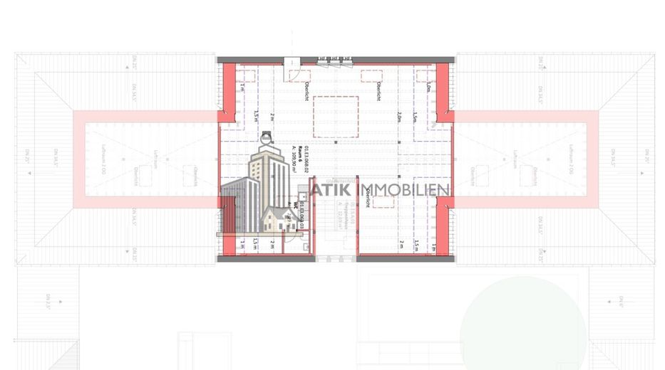ATIK: Offener Dachstuhl mit historischem Charme: Gewerbefläche im alten Bahn-Betriebswerk Heidelberg – Grundriss