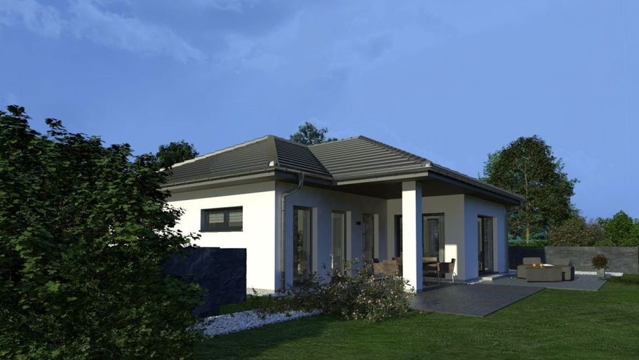 KLASSISCH - PRAKTISCH - BUNGALOW – Ansicht Garten