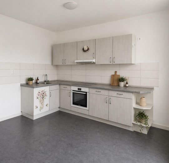 Kernsanierte 4-Zimmerwohnung mit separatem Esszimmer in Zeitz – Küche