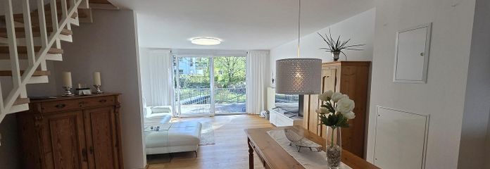 Blick vom Eingang aus