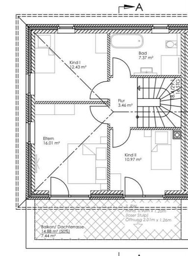 Новобудова — половина здвоєного будинку | бл. 125 m2|5 кімнат | 2 ванні | тераса та великий балкон | Hodenhagen – Фотографія 3