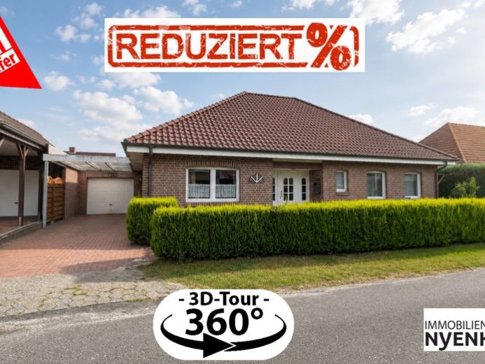 Bungalow con tetto a padiglione, garage e posto auto coperto ** Terrazza esposta a sud ** ** senza provvigione per l’acquirente – Foto 1