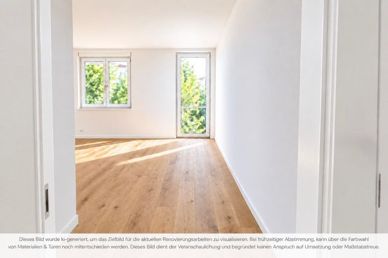 Erstbezug 4-Zimmer Wohnung mit Balkon in Stuttgart West – Zimmer 2