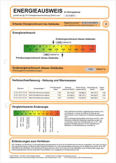 Helle 3-Zimmer-Wohnung mit Blick ins Grüne, überdachtem Balkon, Aufzug und TG in Nürnberg-Langwasser – Energieausweis