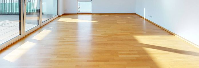 2-Zimmer-Wohnung mit Balkon im FRANKLIN-Quartier – Ansicht I: Wohn- und Esszimme…