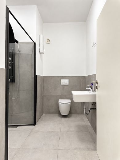 Erstbezug nach Umbau – moderne barrierearme 3-Zimmer-Wohnung in Kierspe – Bad