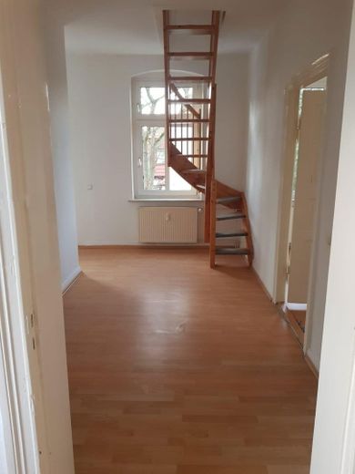 Treppe zur oberen Etage