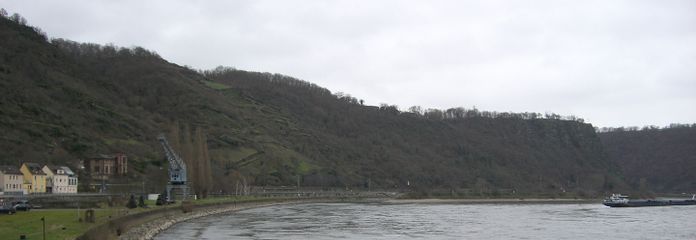 Blick vom Balkon