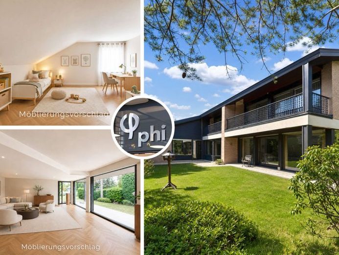 PHI AACHEN - Beeindruckende 7 Zimmer Villa mit Traumgarten und zwei Garagen in Eschweiler! – Foto 1