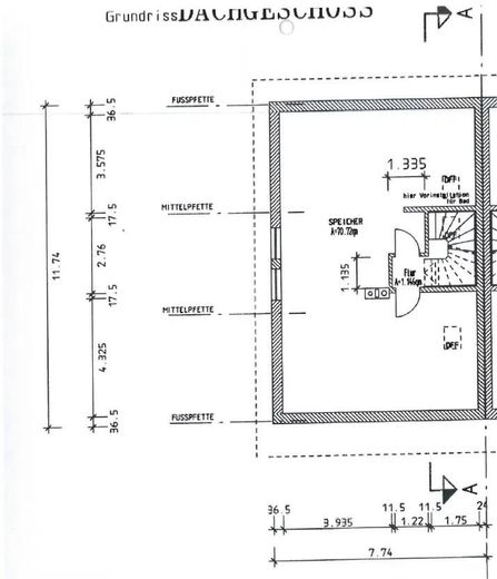 Grundriss DG