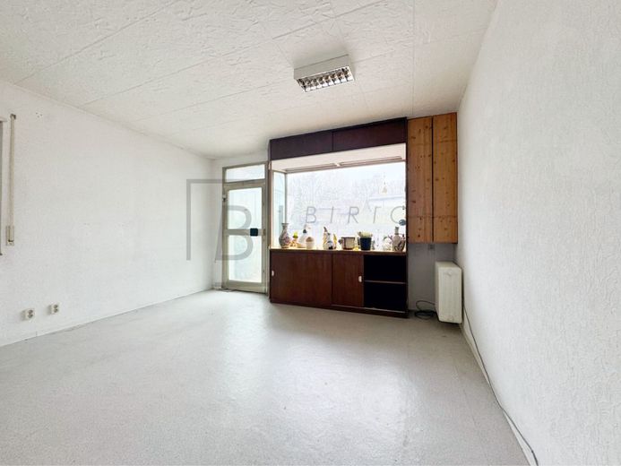 Großzügige 4-Zimmer-EG-Wohnung mit Balkon, Garage und attraktivem Entwicklungspotenzial – Laden