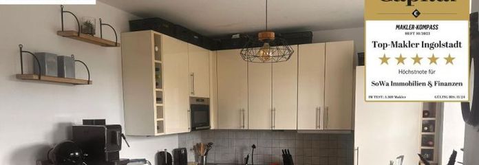 Lage, Lage, Lage - Schöne 3 Zimmer Maisonette Wohnung auf der Leopoldineninsel mit Blick auf das Schloss in Neuburg - Ein neues Zuhause von SOWA Immobilien und Finanzen Ihr Experte vor Ort
