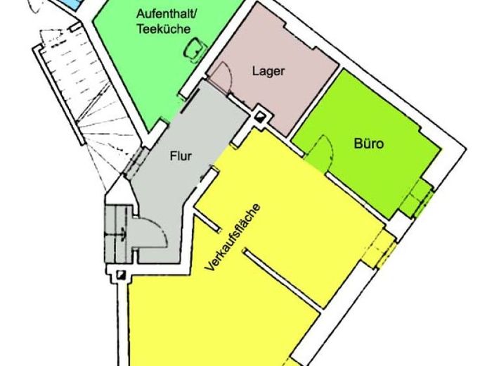 Döbeln! Modern saniertes Ladengeschäft mit ausreichend Platz für Ihre Ideen! – फोटो 1