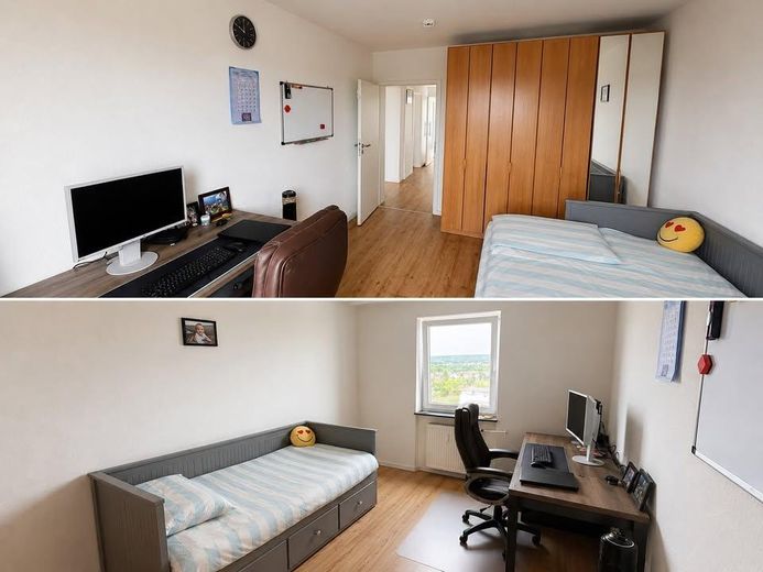 Splendido appartamento per famiglie con vista panoramica – 10° piano, Fürth-Hardhöhe – Kinderzimmer