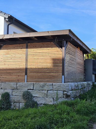Hintere Terrasse Außenansicht