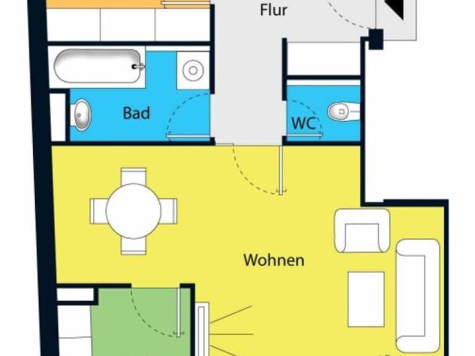 Attraktive Eigentumswohnung mit zwei Balkonen in gepflegter Wohnanlage – फोटो 1