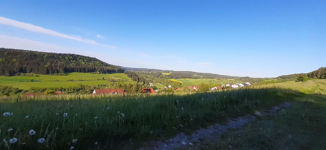Neue Penthouse-Wohnung mit lichtdurchfluteten Räumen und einem Balkon mit tollem Ausblick – Umgebung