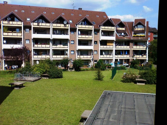 Ausblick Schlafz. + Küche