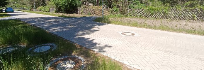 Ihr Rückzugsort im Grünen – idyllisches, bauträger- und maklerfreies Baugrundstück in Töpchin – Straßenansicht
